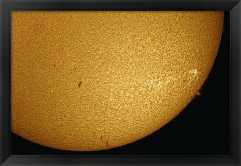 Framed Mercury Solar Transit Print