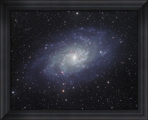 Framed Triangulum Galaxy Print