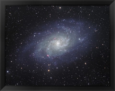 Framed Triangulum Galaxy Print