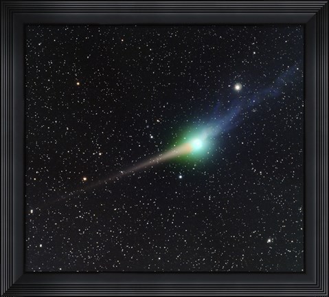 Framed Comet Lulin C Print