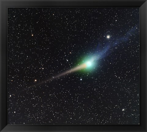 Framed Comet Lulin C Print