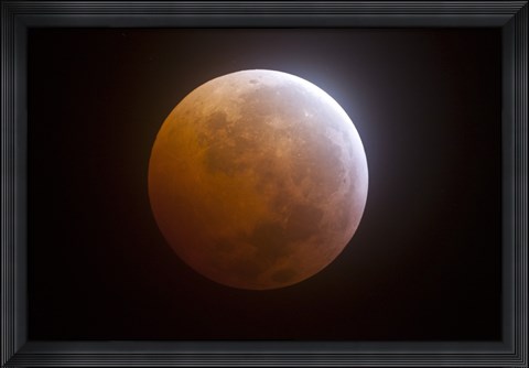 Framed Lunar Eclipse (horizontal) Print