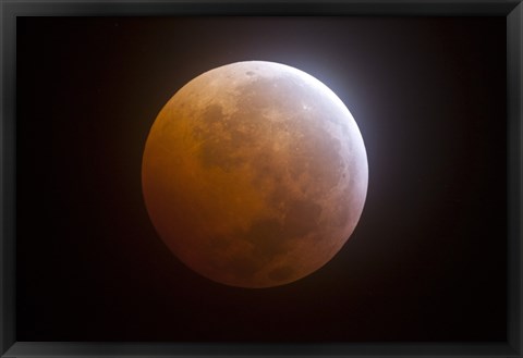 Framed Lunar Eclipse (horizontal) Print