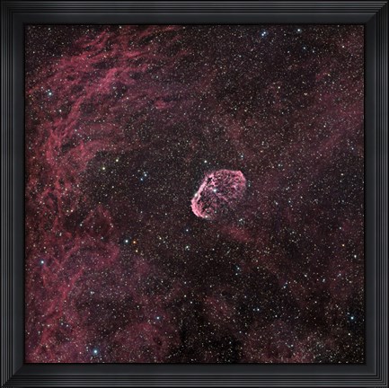 Framed Crescent Nebula Print