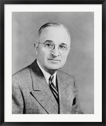 Framed Harry S Truman Print