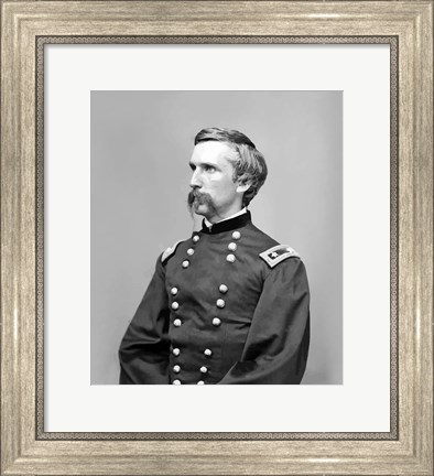 Framed General Joshua Lawrence Chamberlain (left profile) Print