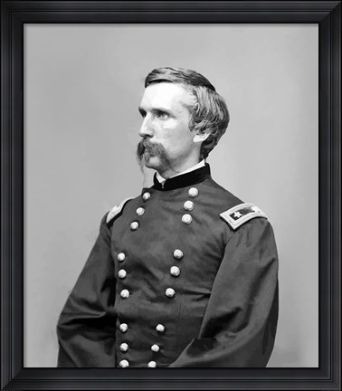Framed General Joshua Lawrence Chamberlain (left profile) Print