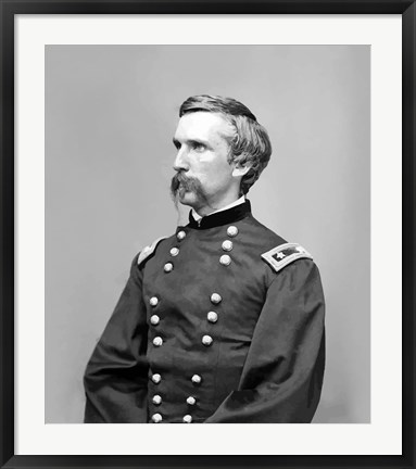 Framed General Joshua Lawrence Chamberlain (left profile) Print