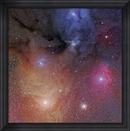 Framed Rho Ophiuchus Print