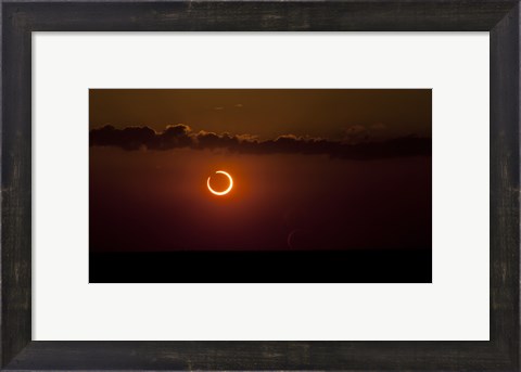 Framed Annular Solar Eclipse Print