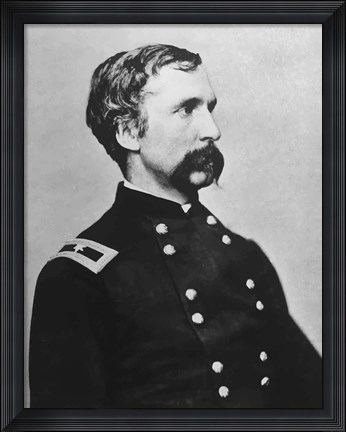 Framed General Joshua Lawrence Chamberlain (right profile) Print