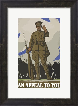 Framed Appeal to You Print