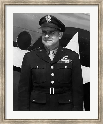Framed General James Harold Doolittle in uniform Print