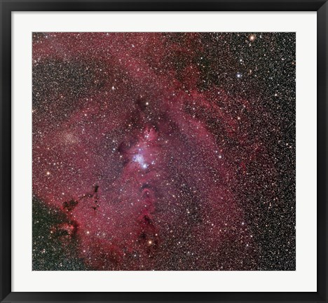 Framed Cone and Christmas Tree Nebula Print