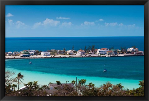 Framed Bahamas, Eleuthera Island, Governors Harbor Print