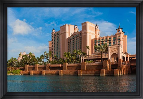 Framed Bahamas, New Providence Island, Atlantis Hotel Print