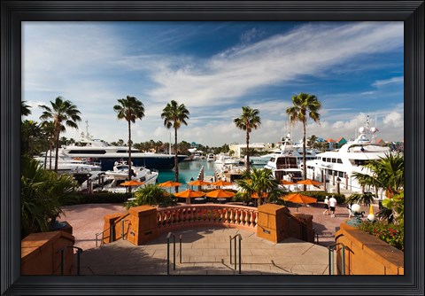Framed Bahamas, New Providence, Nassau, Paradise Island Print