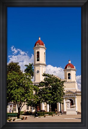 Framed Immaculate Conception Cathedral, Cienfuegos Cuba Print