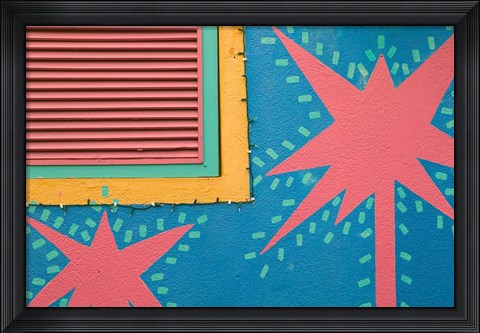Framed Holetown Shop, Barbados, Caribbean Print