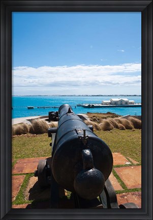 Framed Bermuda, Commissioners House, Royal Naval port Print