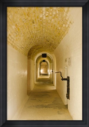 Framed Bermuda, Exhibits inside Fort St Catherine Print