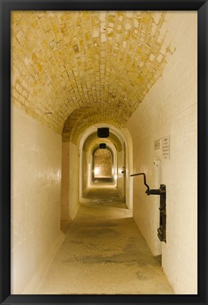 Framed Bermuda, Exhibits inside Fort St Catherine Print