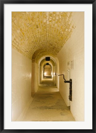 Framed Bermuda, Exhibits inside Fort St Catherine Print