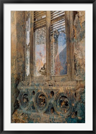 Framed Colorful quaint architecture, Havana, Cuba Print