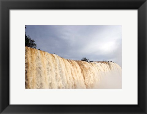 Framed Iguassu Falls, Brazil Print