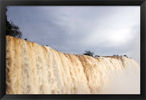 Framed Iguassu Falls, Brazil Print