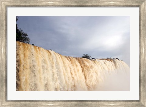 Framed Iguassu Falls, Brazil Print