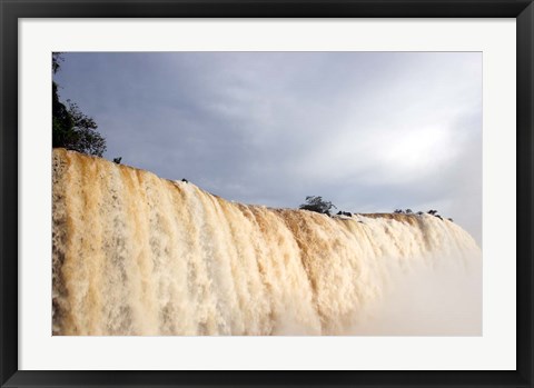 Framed Iguassu Falls, Brazil Print