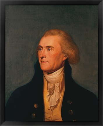 Framed Thomas Jefferson Print