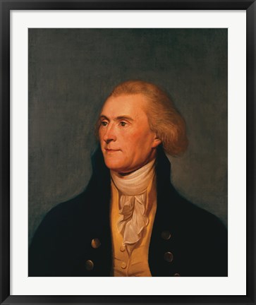 Framed Thomas Jefferson Print