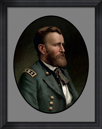 Framed Ulysses S Grant Print