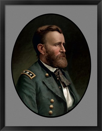 Framed Ulysses S Grant Print