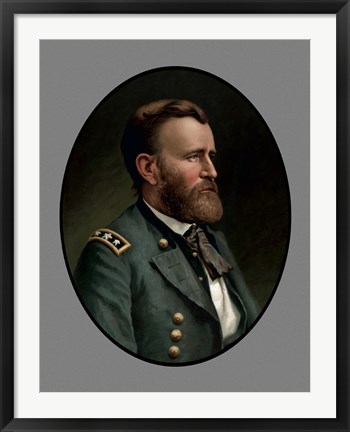 Framed Ulysses S Grant Print