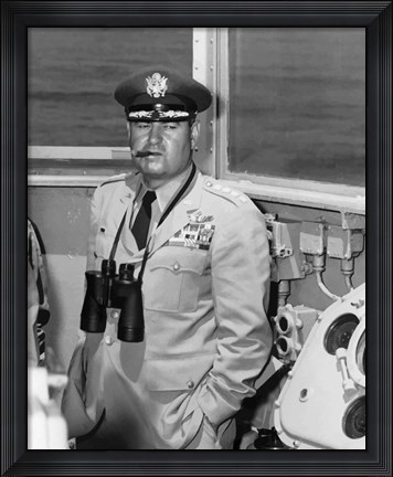 Framed General Curtis Lemay Print