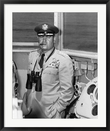 Framed General Curtis Lemay Print