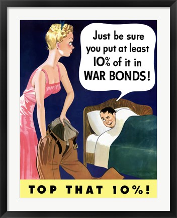Framed Top That 10% Print