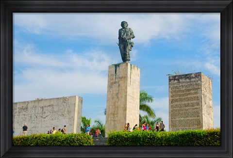 Framed Statue and gravesite of Che Guevara, Santa Clara, Cuba Print