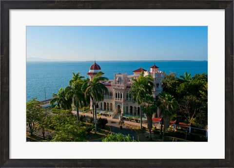 Framed Valle&#39;s Palace, Cienfuegos, Cuba Print