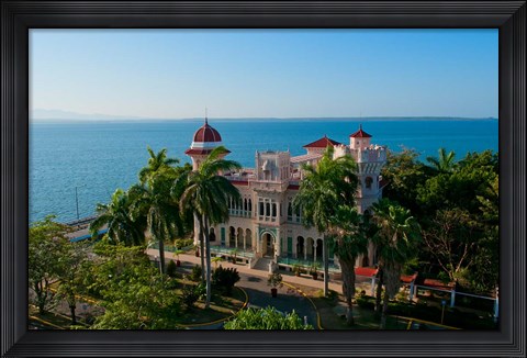 Framed Valle&#39;s Palace, Cienfuegos, Cuba Print