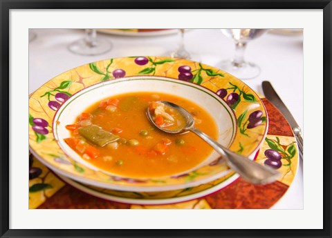 Framed Cayo Santa Maria, Cuba Cuban Cuisine Print