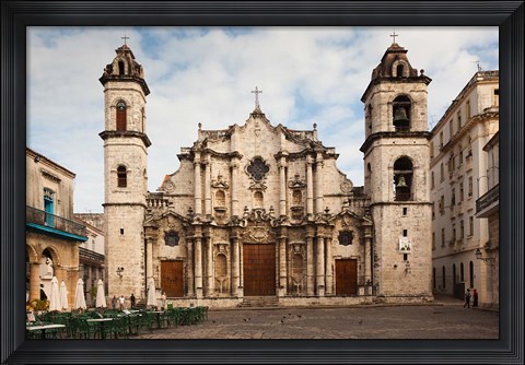 Framed Cuba, Havana, Catedral de San Cristobal Print