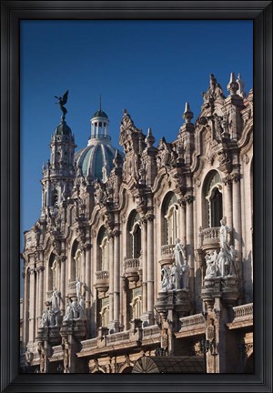 Framed Cuba, Havana, Gran Teatro de a Habana, Theater Print