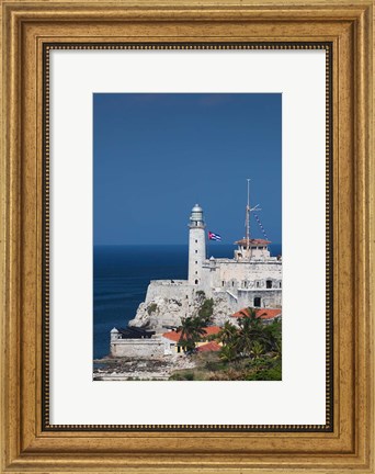Framed Cuba, Havana, Morro Castle, Fortification Print