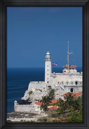 Framed Cuba, Havana, Morro Castle, Fortification Print