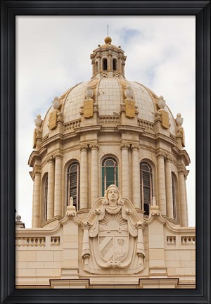Framed Cuba, Havana, Museo de la Revolucion, dome Print
