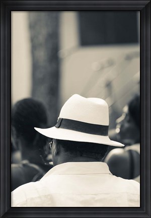 Framed Cuba, Havana, Vedado, Sabado de Rumba dance Print